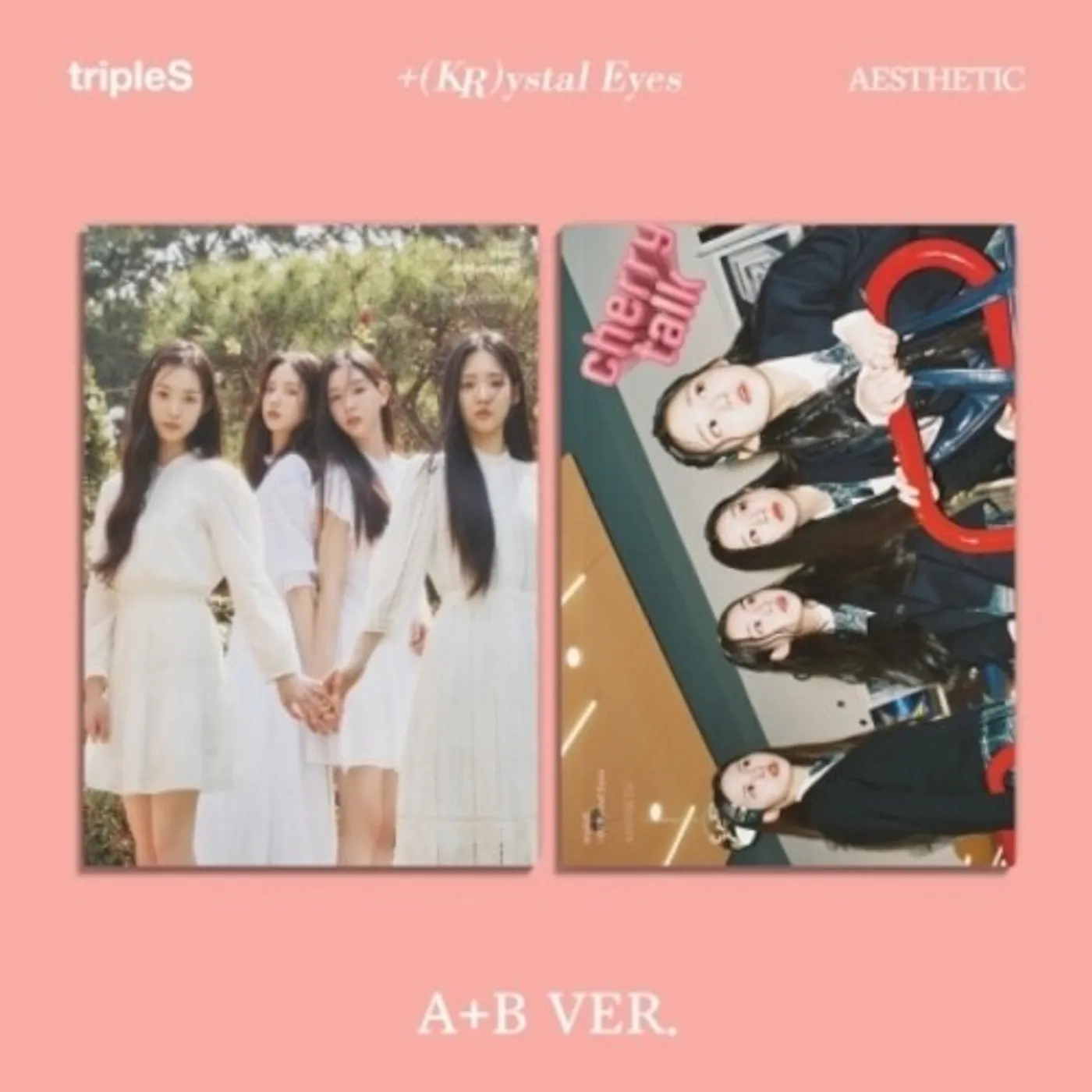 tripleS +(KR)YSTAL EYES - AESTHETIC - RANDOM COVER CD