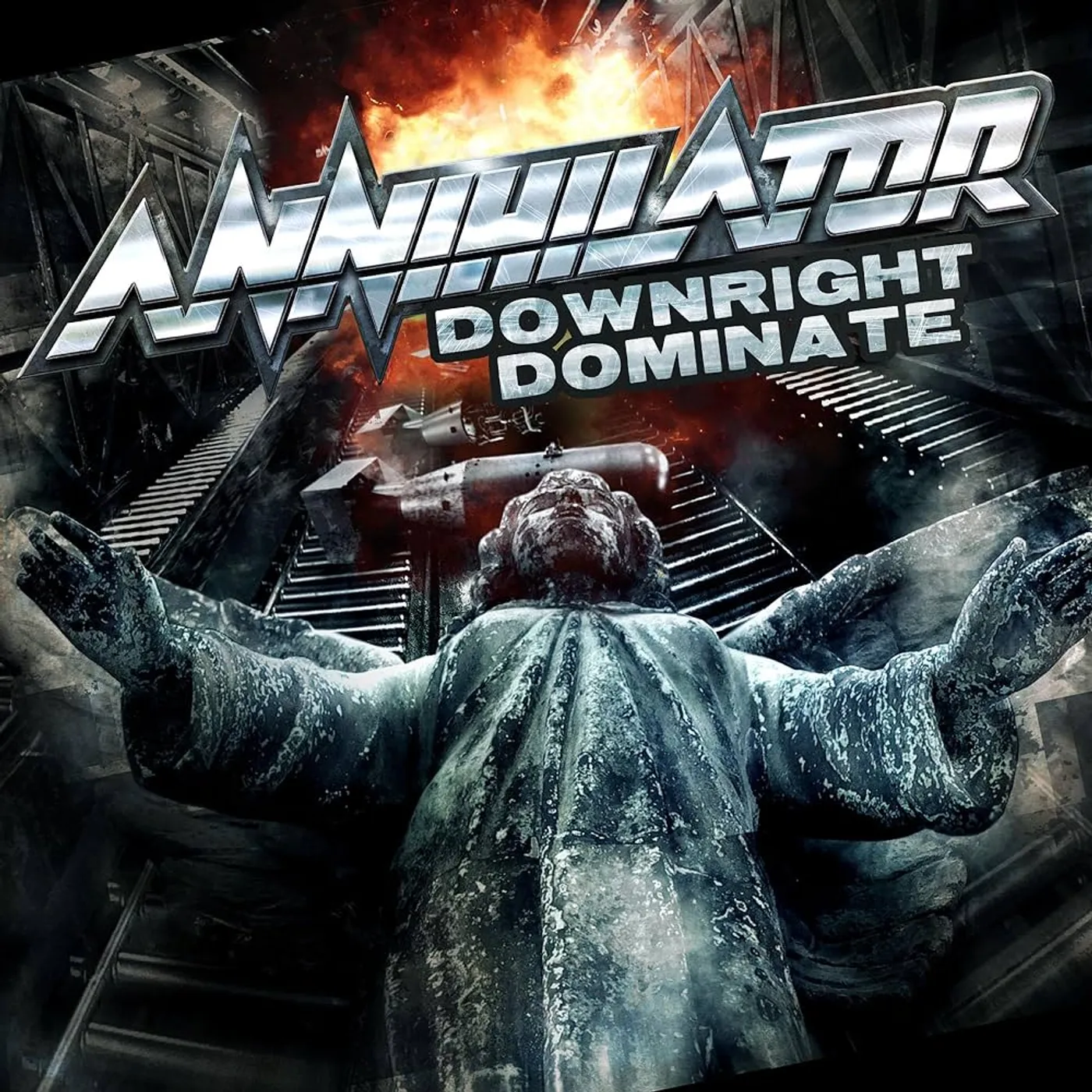 Annihilator DOWNRIGHT DOMINATE Vinyl Record