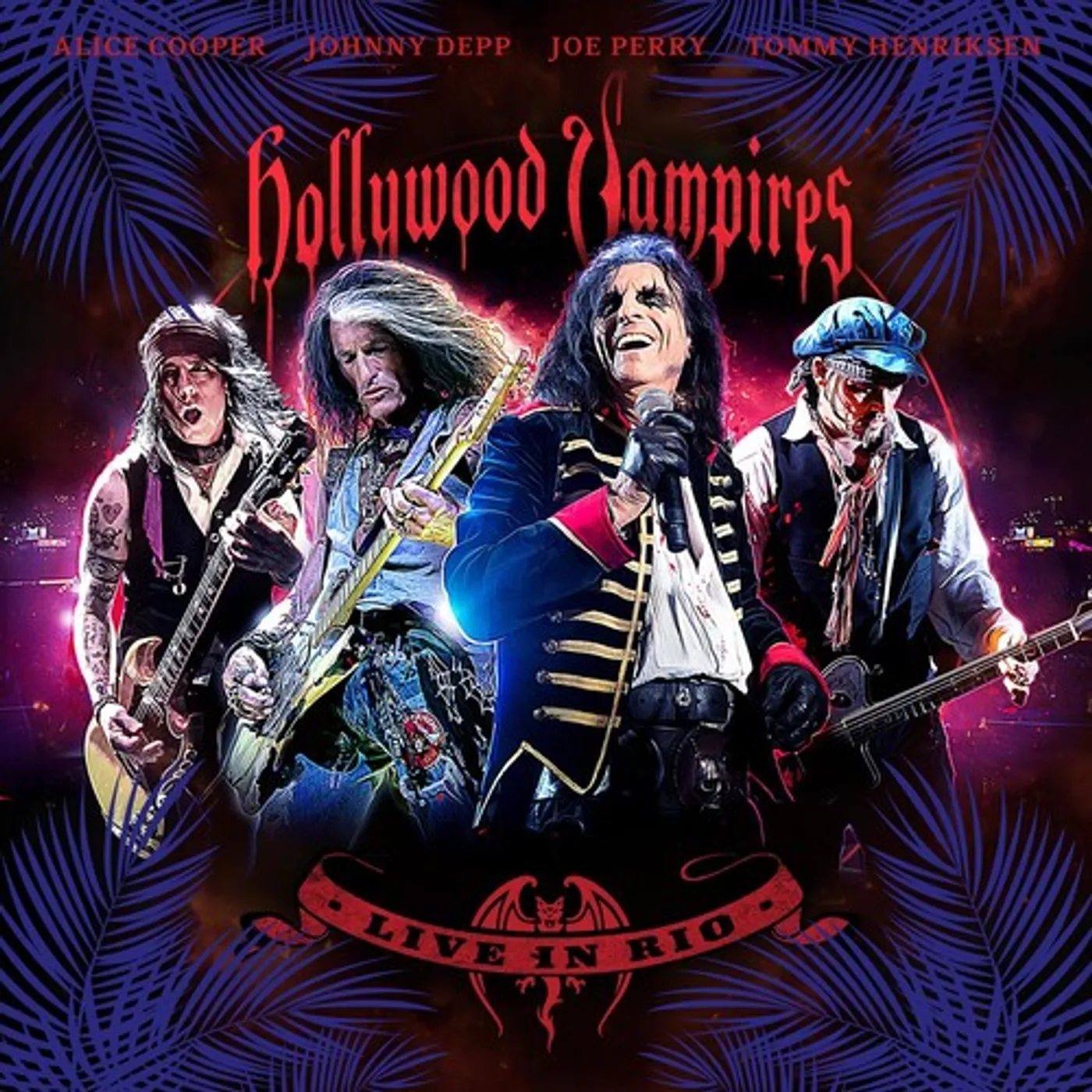 Hollywood Vampires LIVE IN RIO Vinyl Record