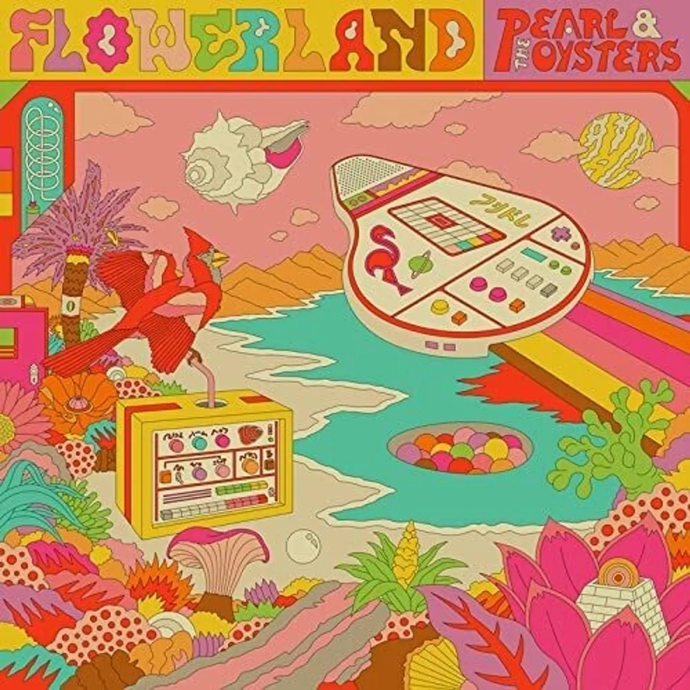 Pearl & The Oysters Flowerland Vinyl Record