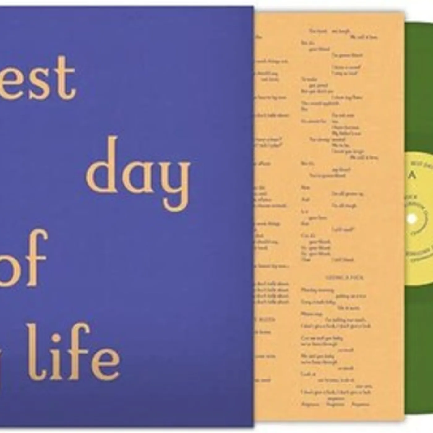 Tom Odell Best Day of My Life Vinyl Record