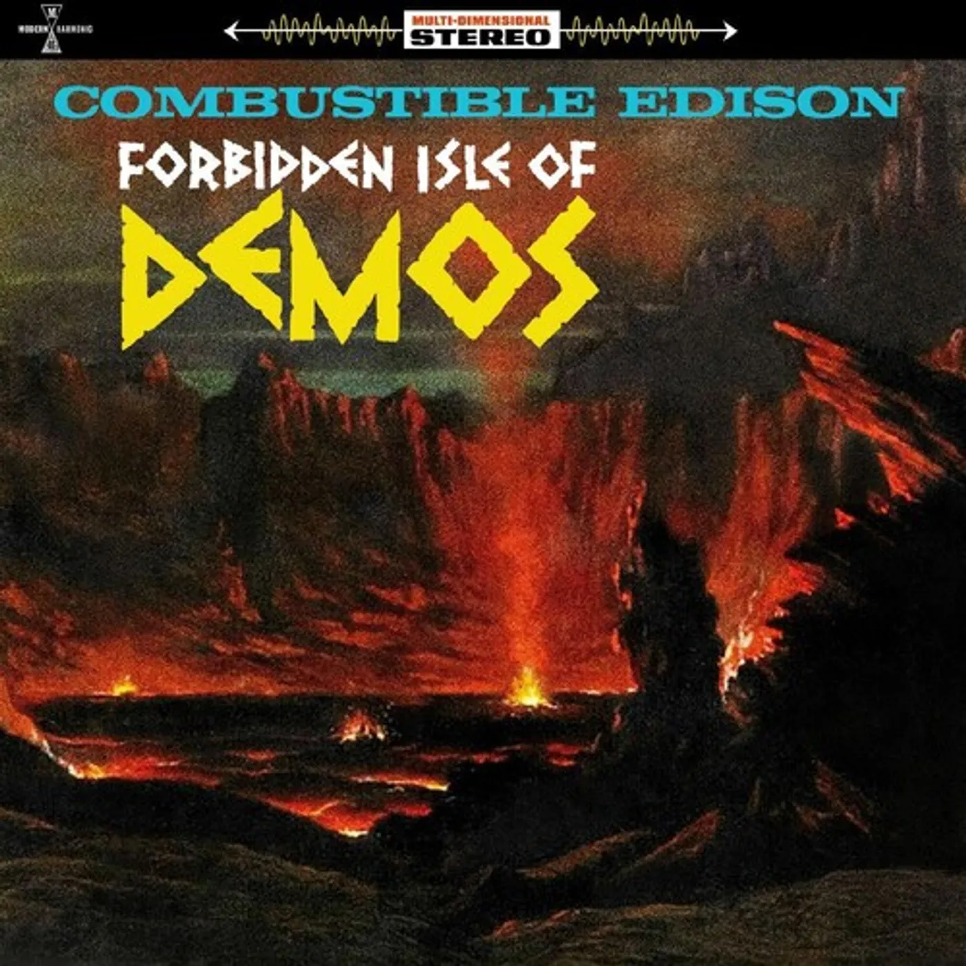Combustible Edison FORBIDDEN ISLE OF DEMOS CD