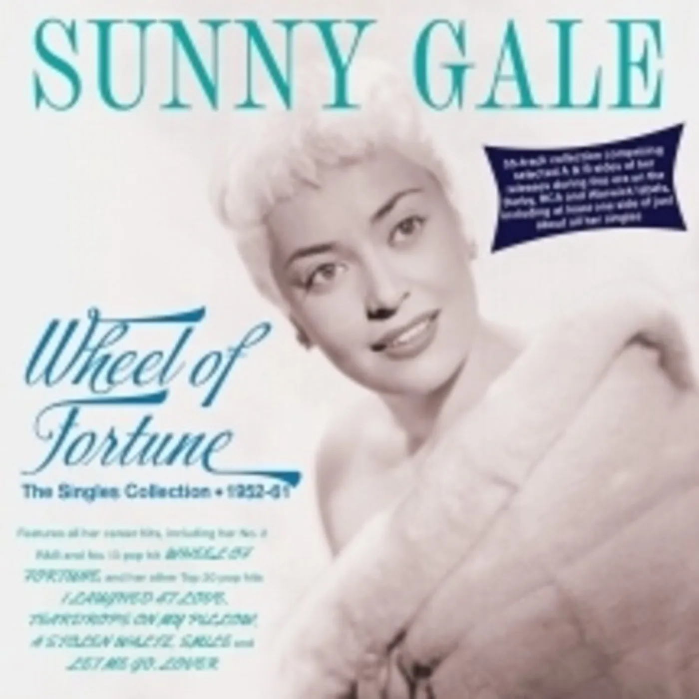 Sunny Gale WHEEL OF FORTUNE: THE SINGLES COLLECTION 1952-61 CD
