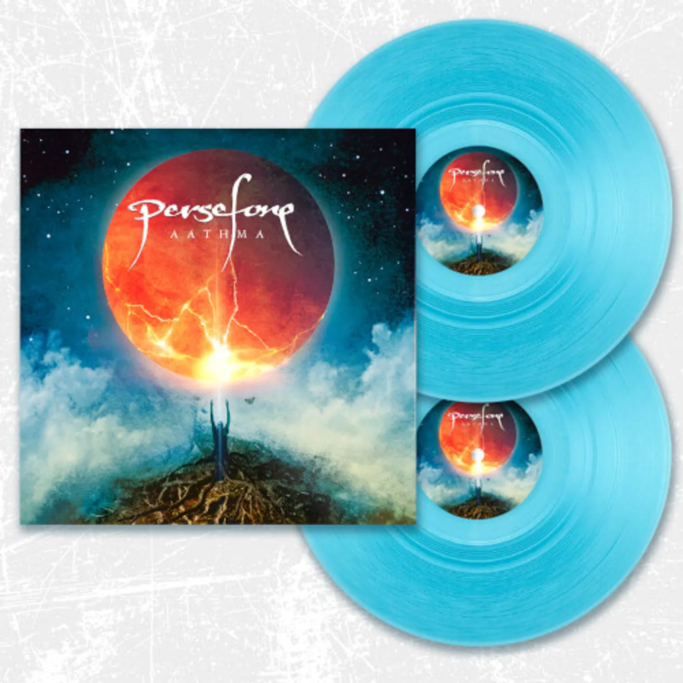 Persefone AATHMA - CURACAO BLUE Vinyl Record
