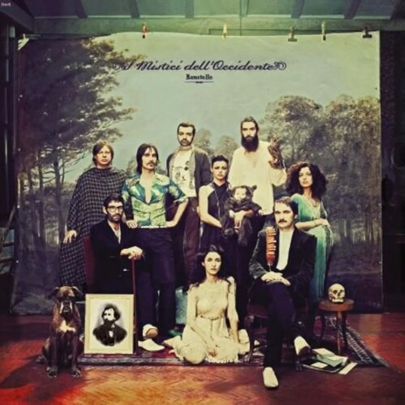 Baustelle I Mistici Dell'Occidente (Glow in the Dark Transparent) Vinyl Record