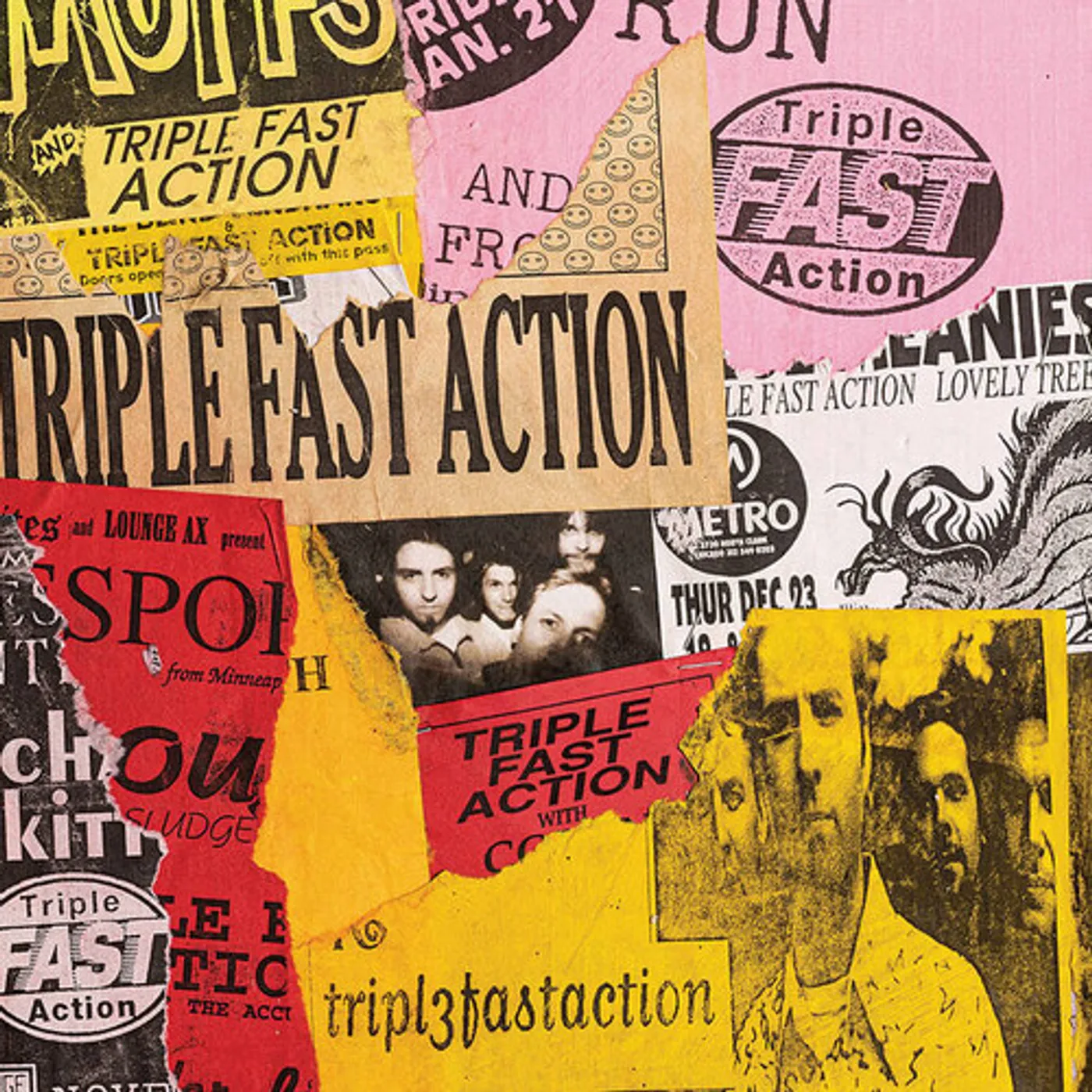 Triple Fast Action Vinyl Record
