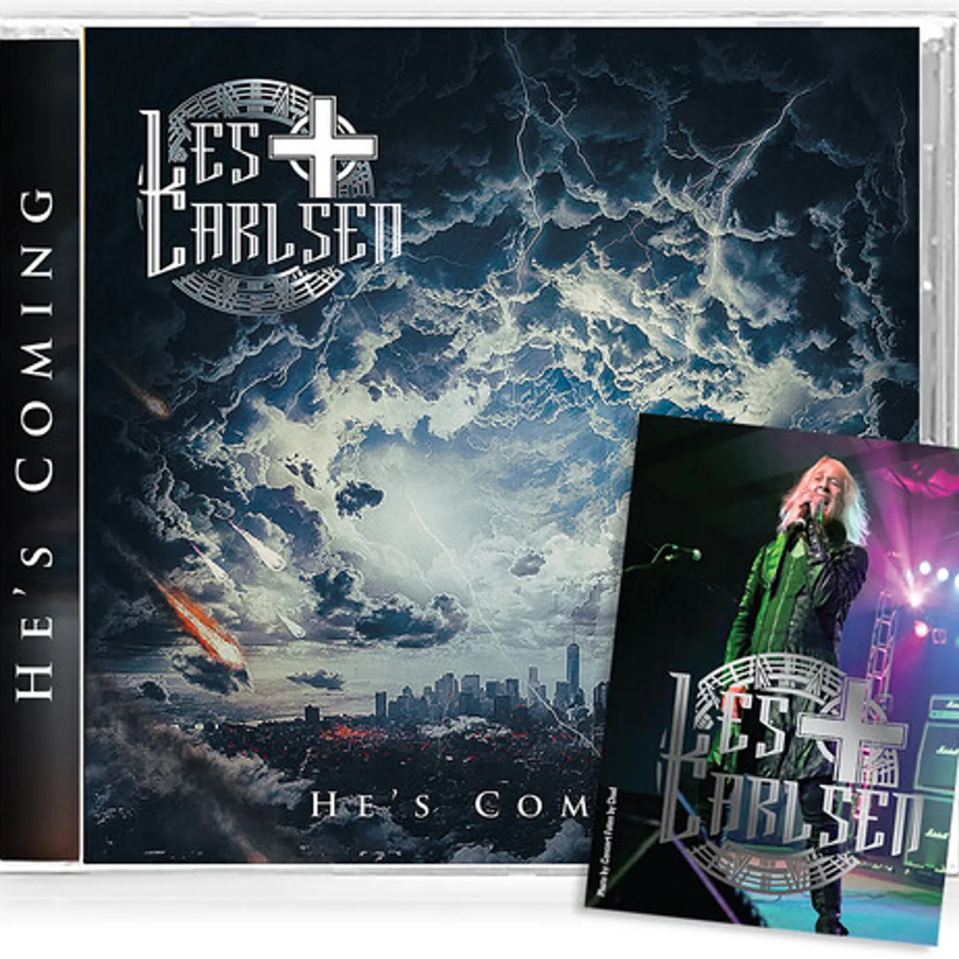 Les Carlsen HE'S COMING CD