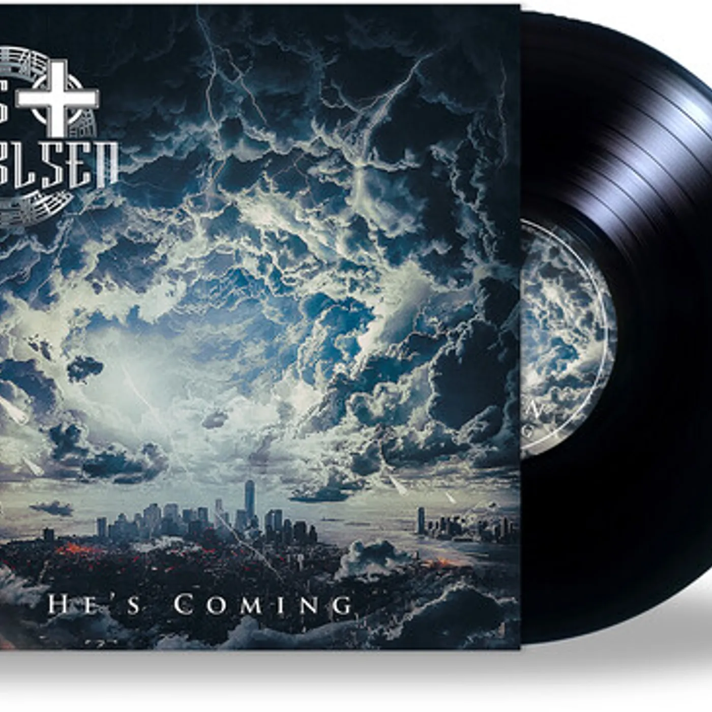 Les Carlsen He's Coming Vinyl Record