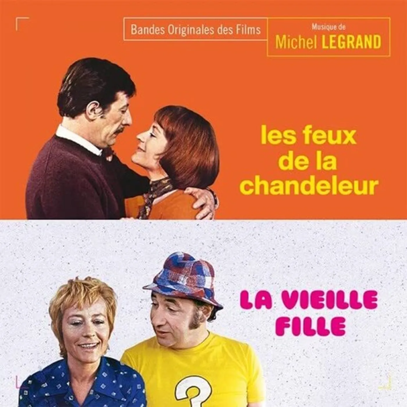 Michel Legrand LES FEUX DE LA CHANDELEUR / LA VIEILLE FILLE / Original Soundtrack CD