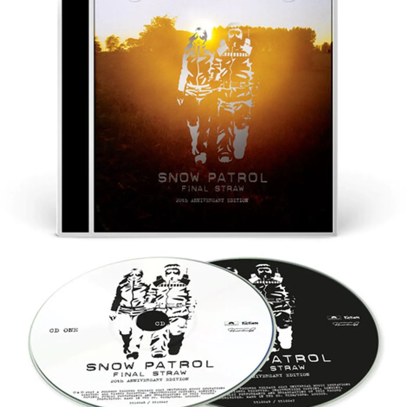 Snow Patrol FINAL STRAW: 20TH ANNIVERSARY CD