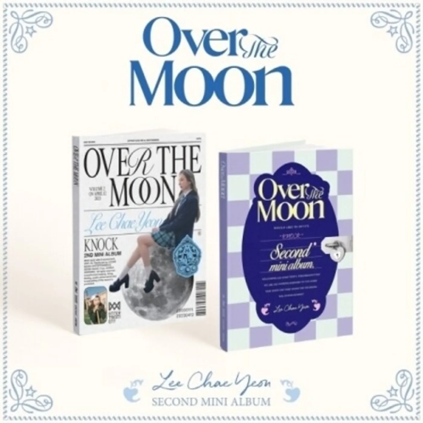 LEE CHAE YEON OVER THE MOON (RANDOM COVER) CD