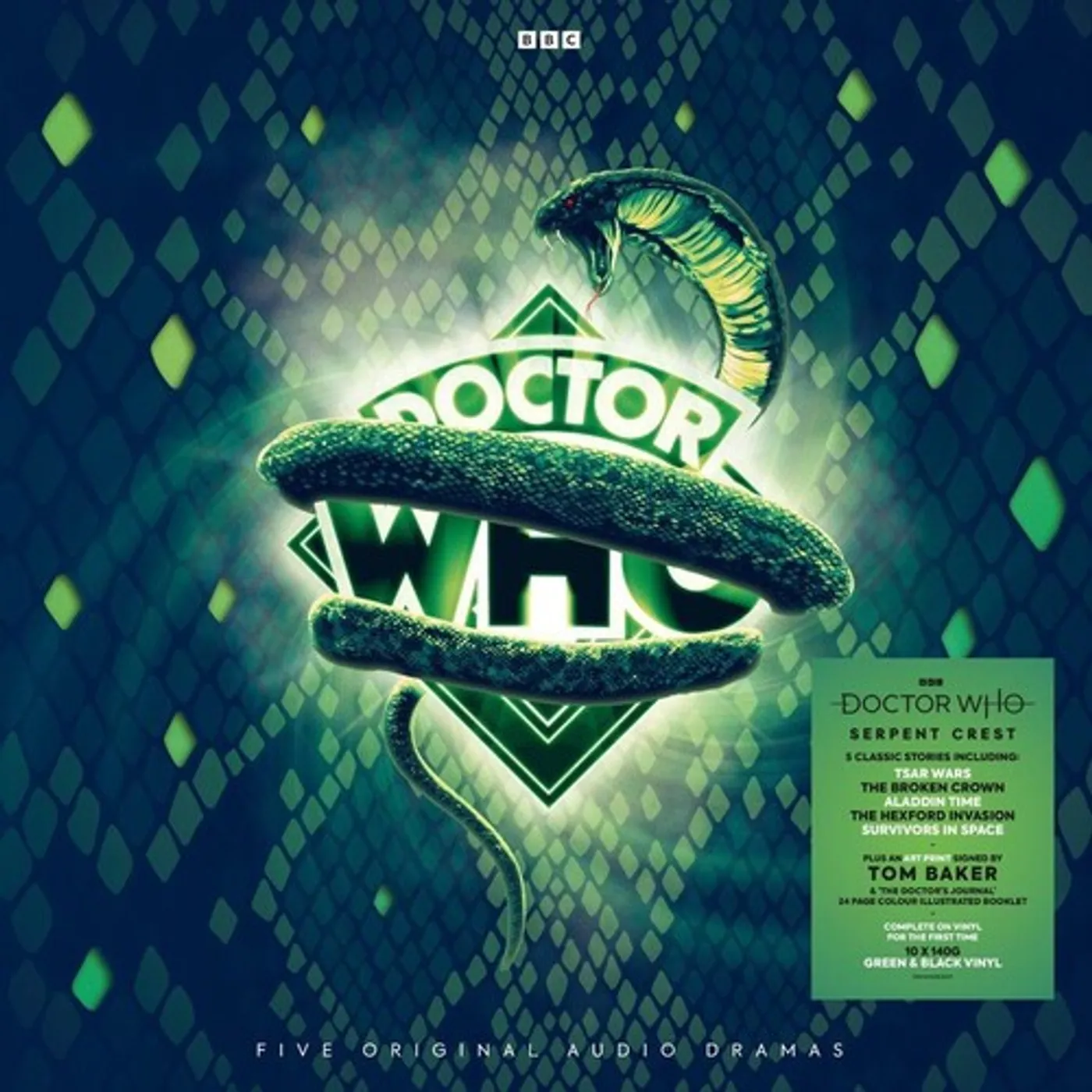 Doctor Who SERPENT CREST Vinyl Record