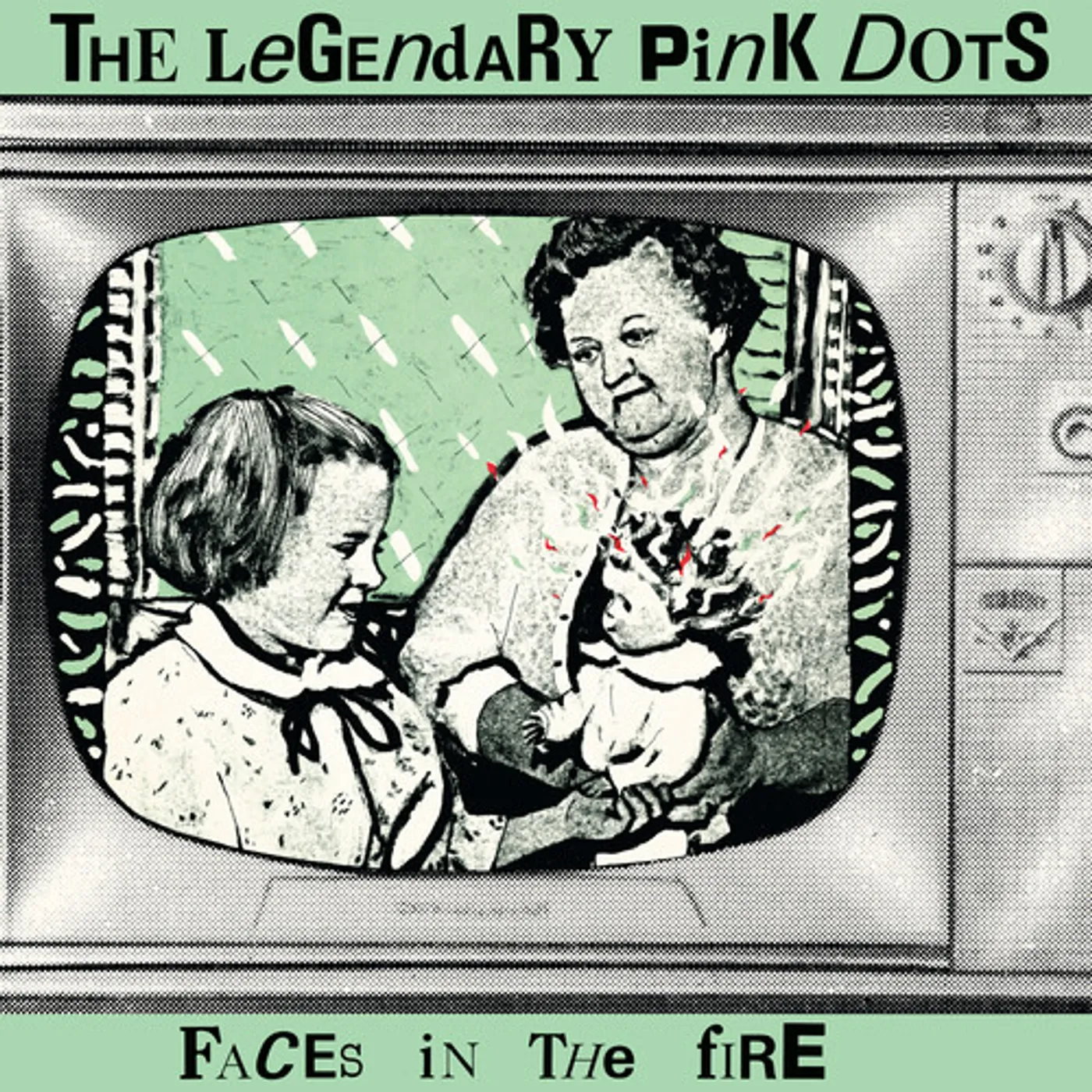 The Legendary Pink Dots Faces in the Fire Vinyl Record