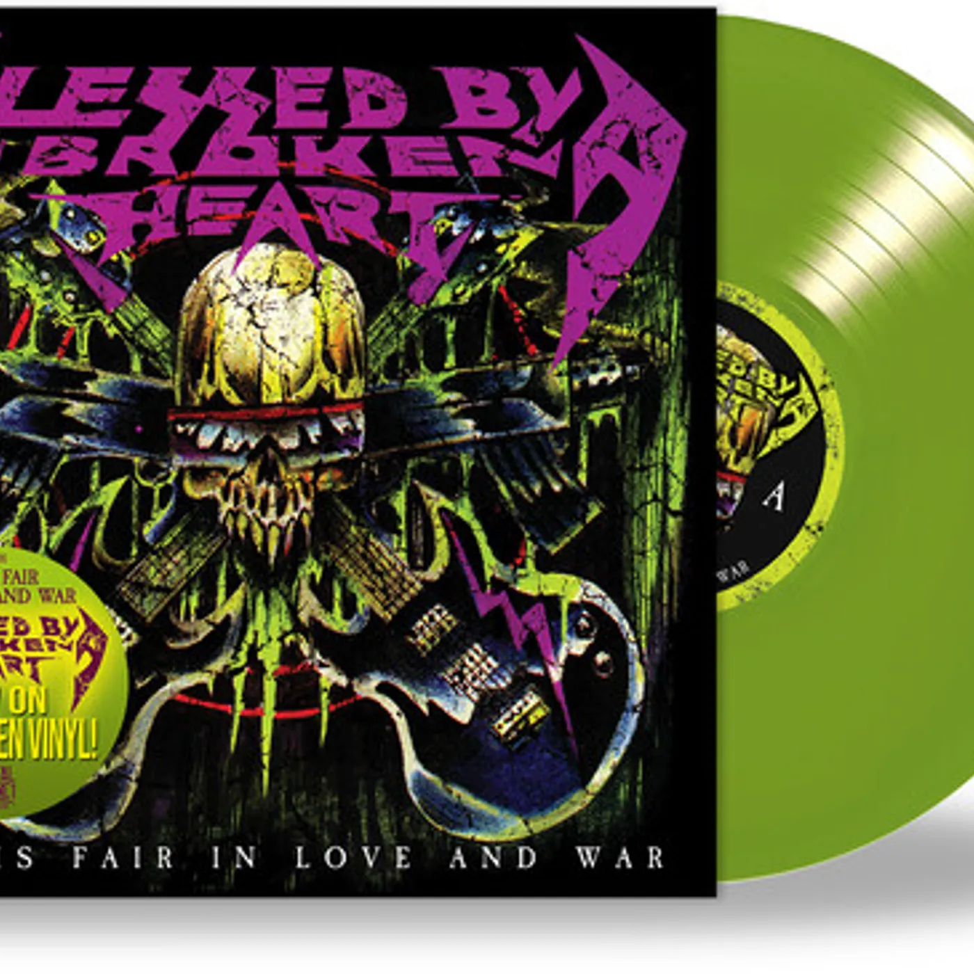 Blessed By A Broken Heart ALL IS FAIR IN LOVE & WAR Vinyl Record