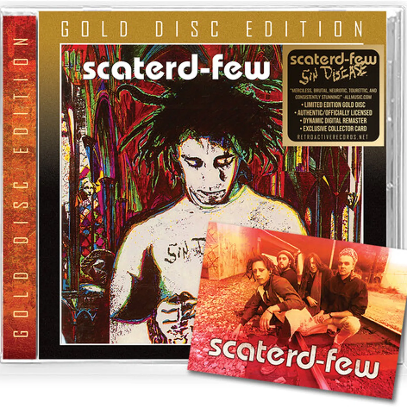 Scaterd Few SIN DISEASE CD