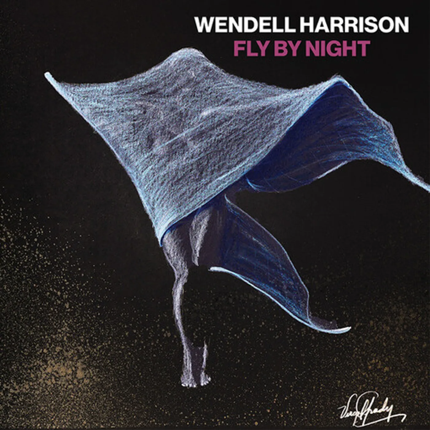 Wendell Harrison FLY BY NIGHT - WHITE Vinyl Record