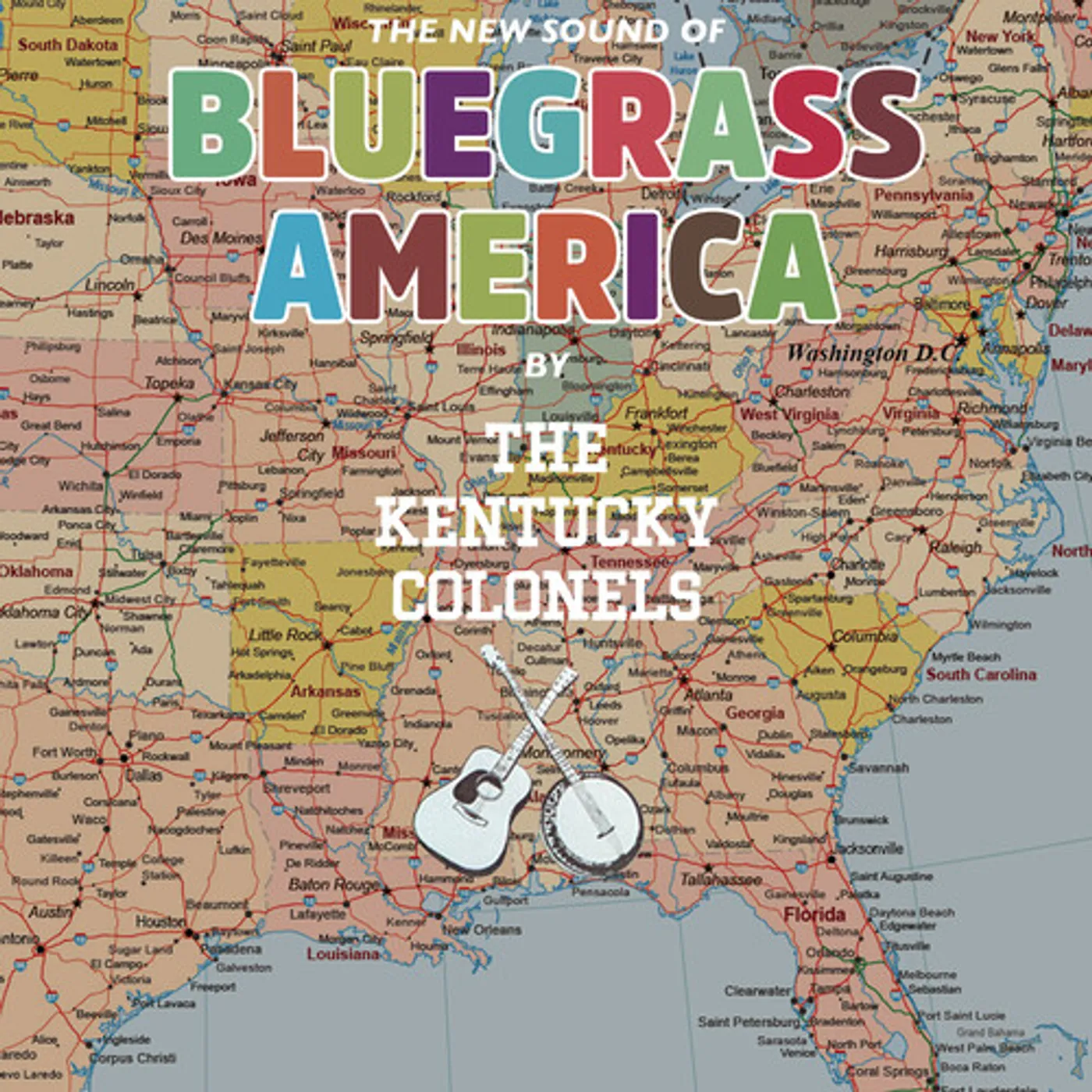 The Kentucky Colonels NEW SOUNDS OF BLUEGRASS AMERICA CD