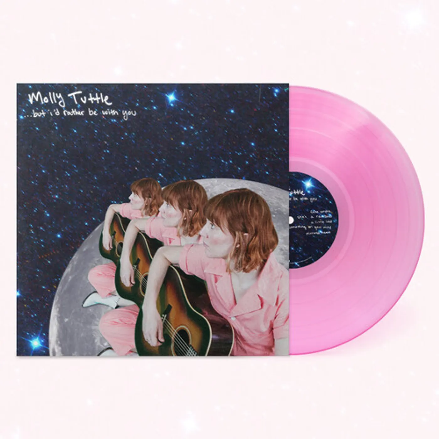 Molly Tuttle BUT I'D RATHER BE WITH YOU - PINK Vinyl Record