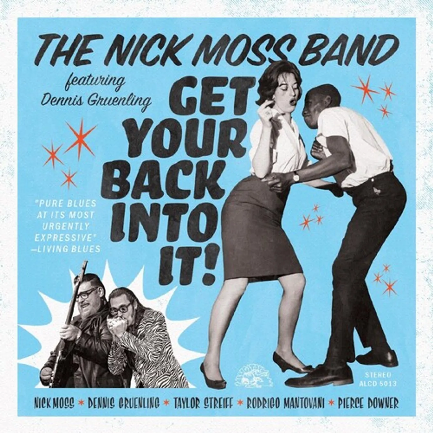 Nick Moss GET YOUR BACK INTO IT CD