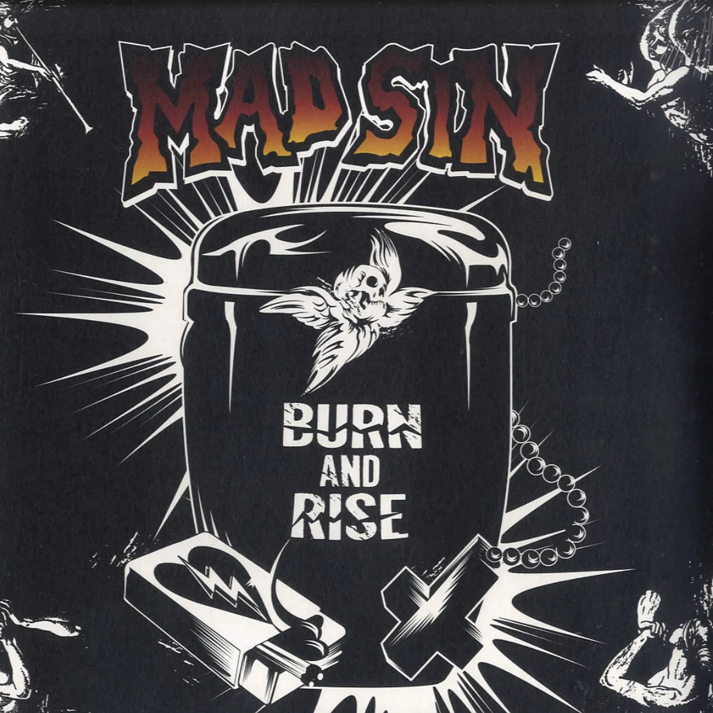 Mad Sin BURN AND RISE Vinyl Record