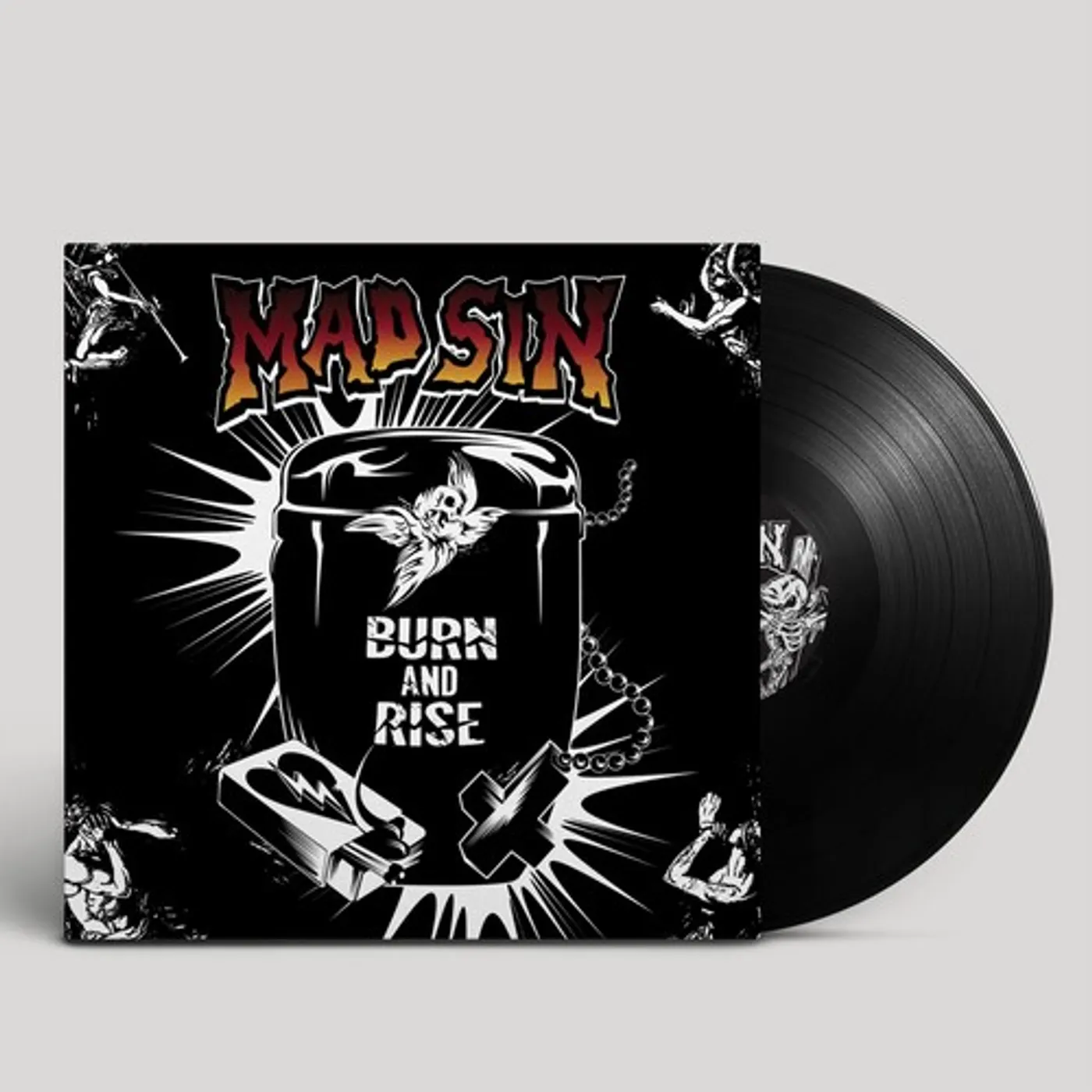 Mad Sin BURN AND RISE Vinyl Record