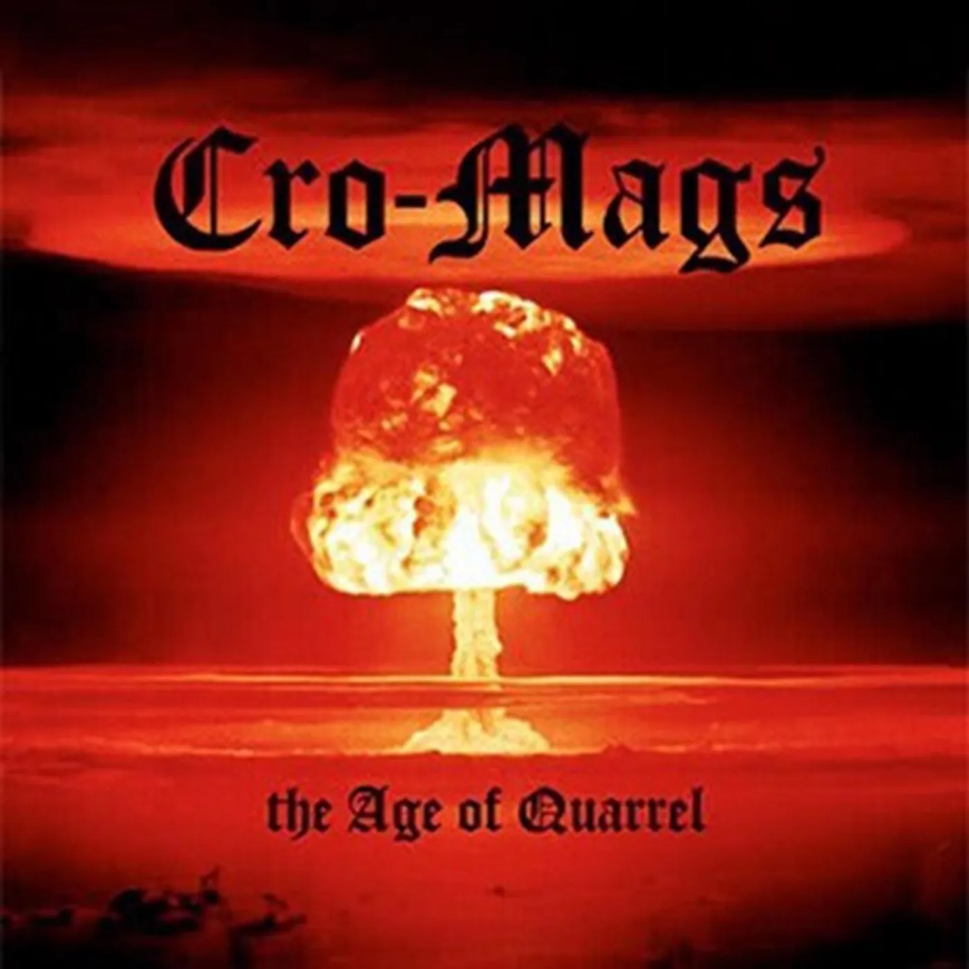 Cro-Mags The Age of Quarrel (Smoke) Vinyl Record