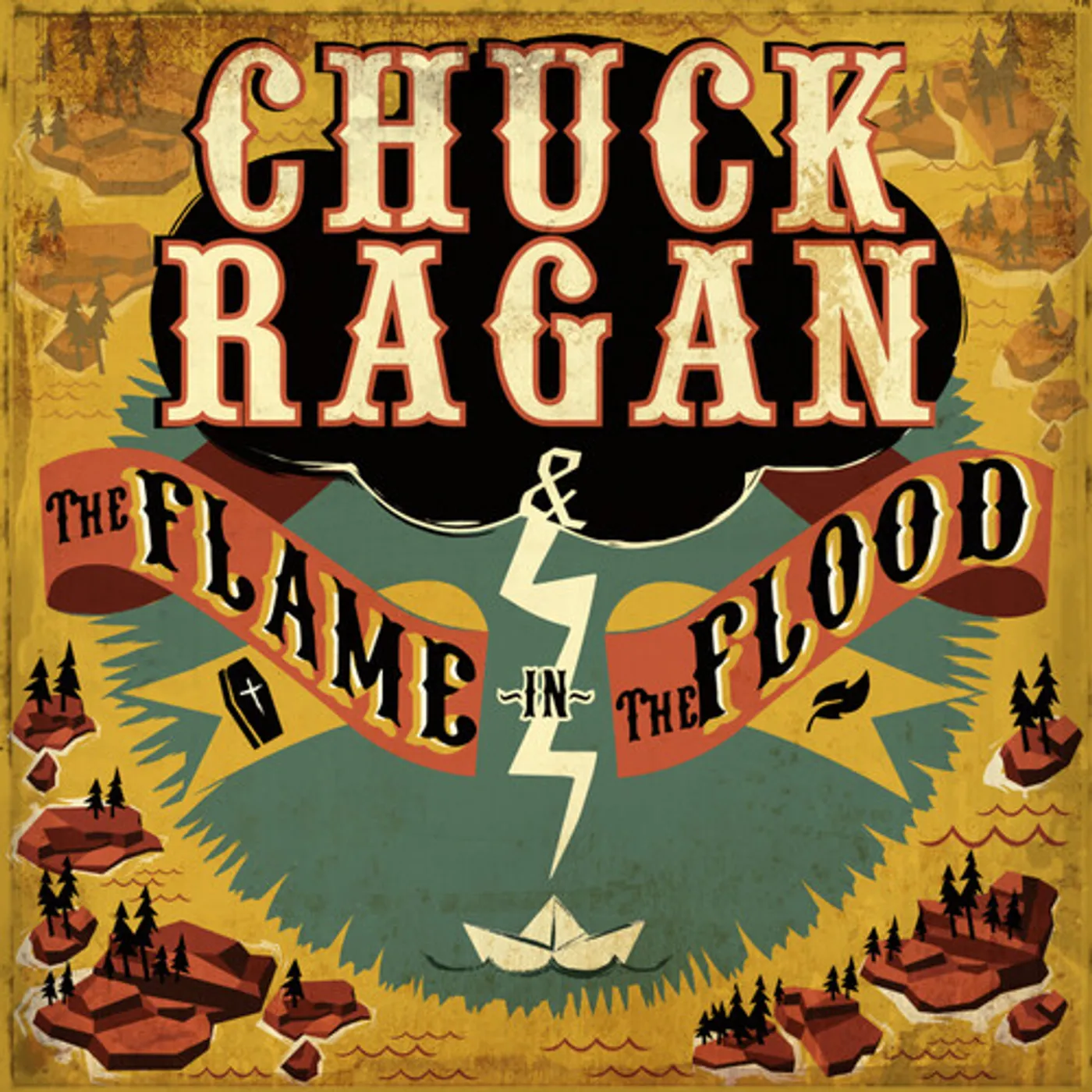 Chuck Ragan FLAME IN THE FLOOD Vinyl Record