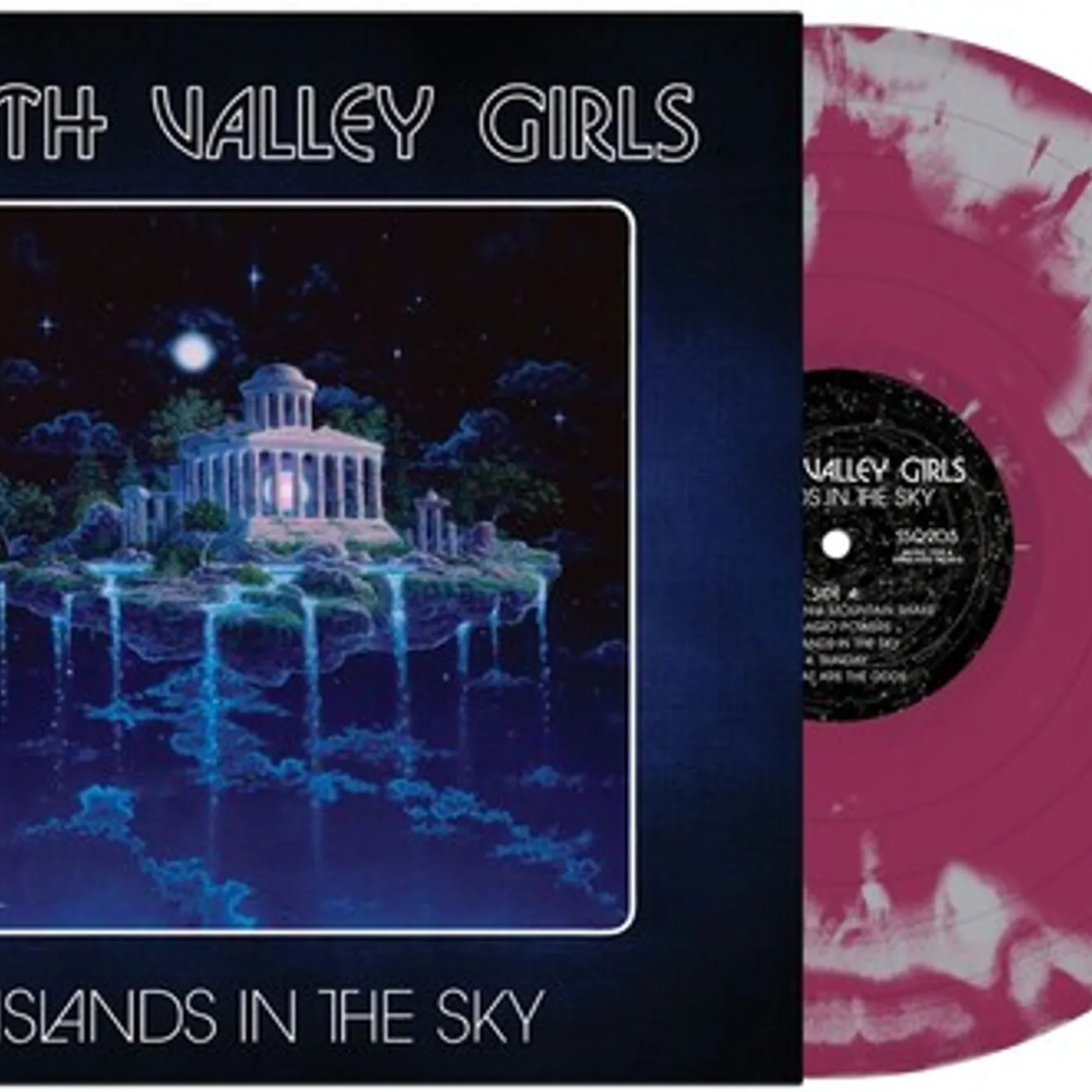 Death Valley Girls ISLANDS IN THE SKY - GRIMACE PURPLE W/SILVER Vinyl Record