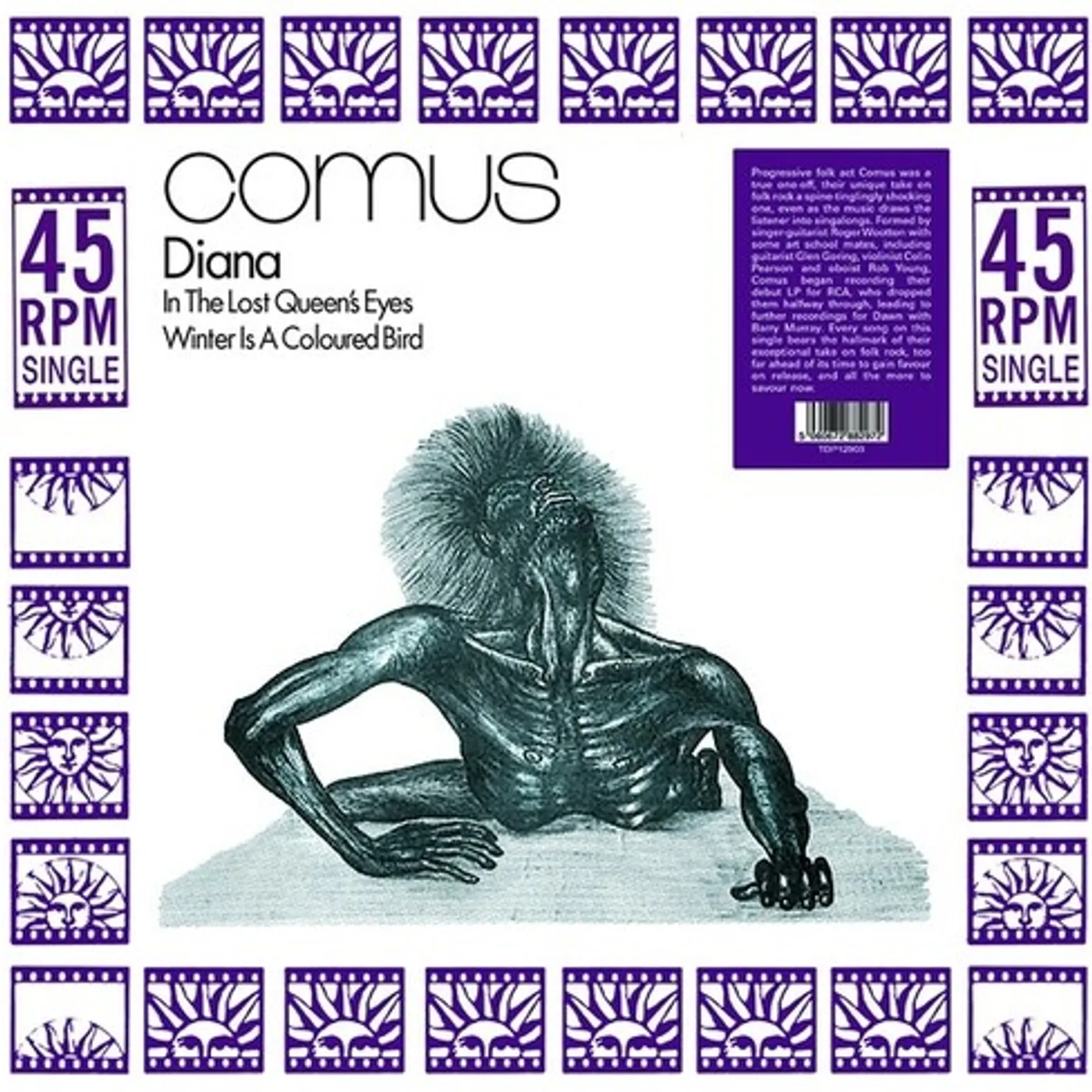 Comus Diana Vinyl Record
