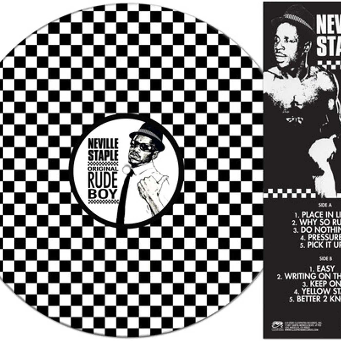 Neville Staple RUDE BOY RETURNS Vinyl Record