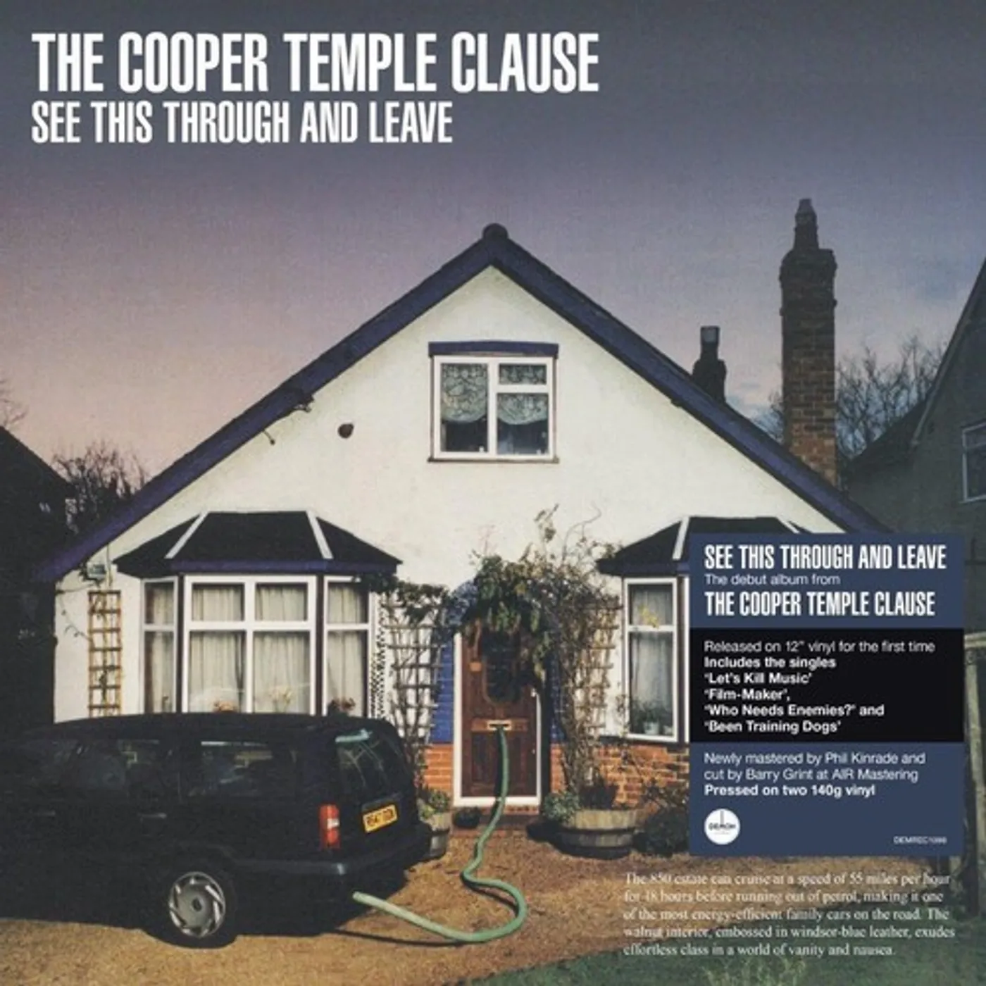 The Cooper Temple Clause See This Through And Leave Vinyl Record