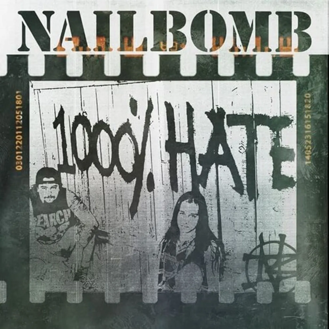 Nailbomb 1000% HATE CD