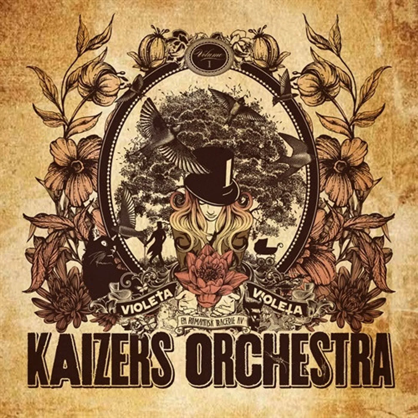 Kaizers Orchestra VIOLETA VIOLETA VOLUME 1 Vinyl Record