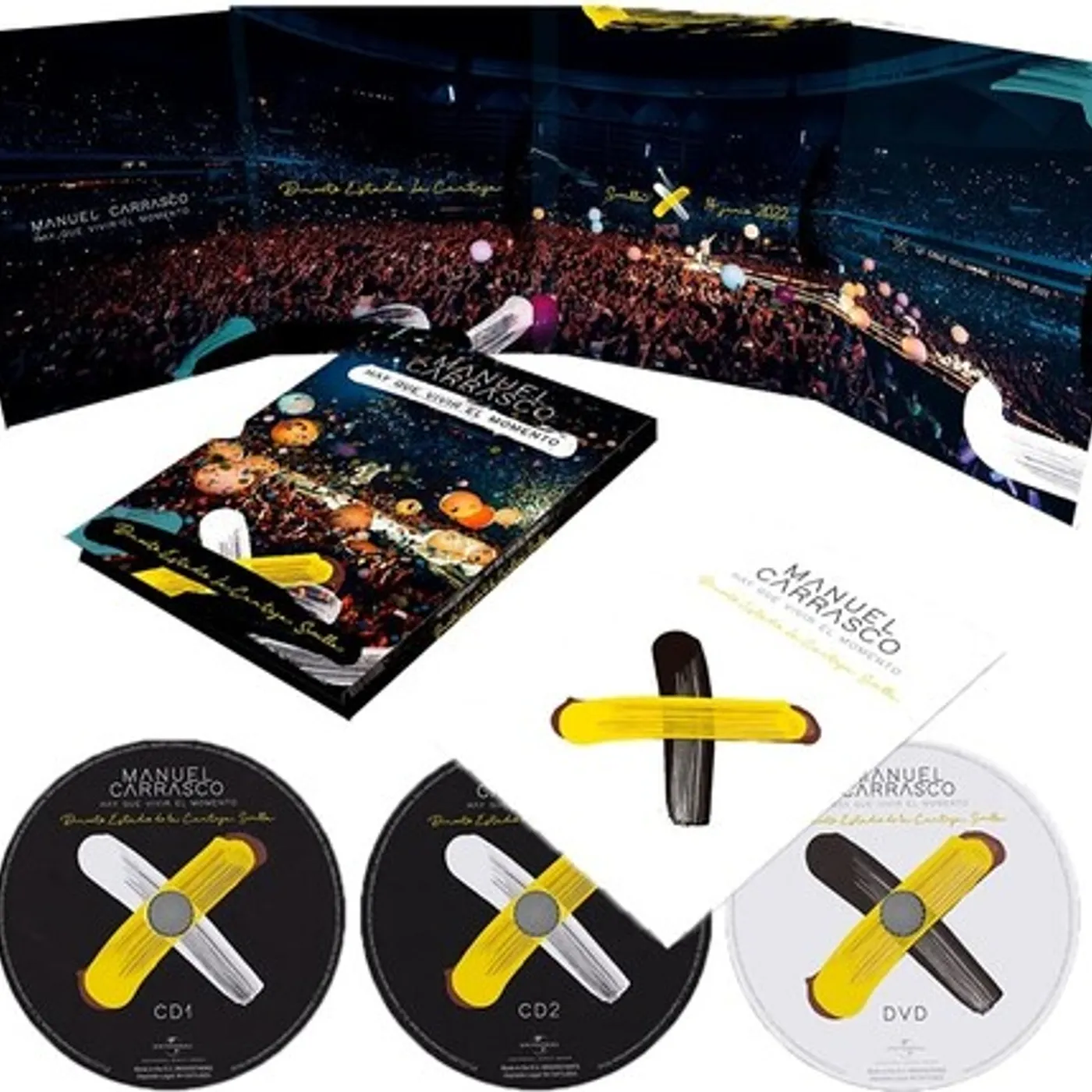 Manuel Carrasco HAY QUE VIVIR EL MOMENTO: DIRECTO ESTADIO DE LA CD