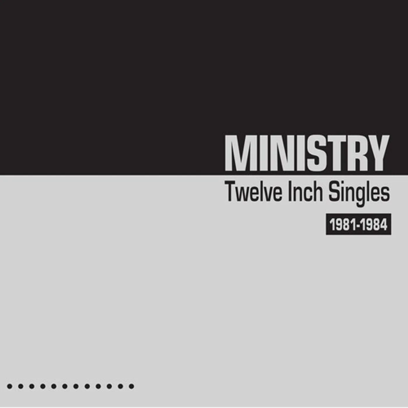 Ministry TWELVE INCH SINGLES 1981-1984 - BLUE Vinyl Record