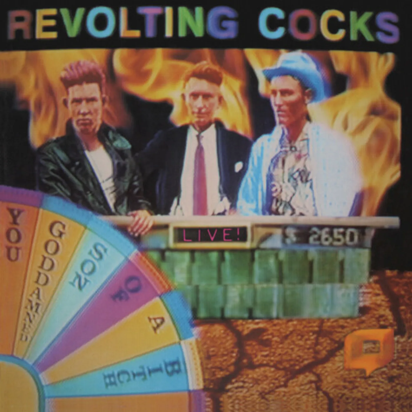 Revolting Cocks LIVE YOU GODDAMN SON OF A BITCH - PURPLE Vinyl Record