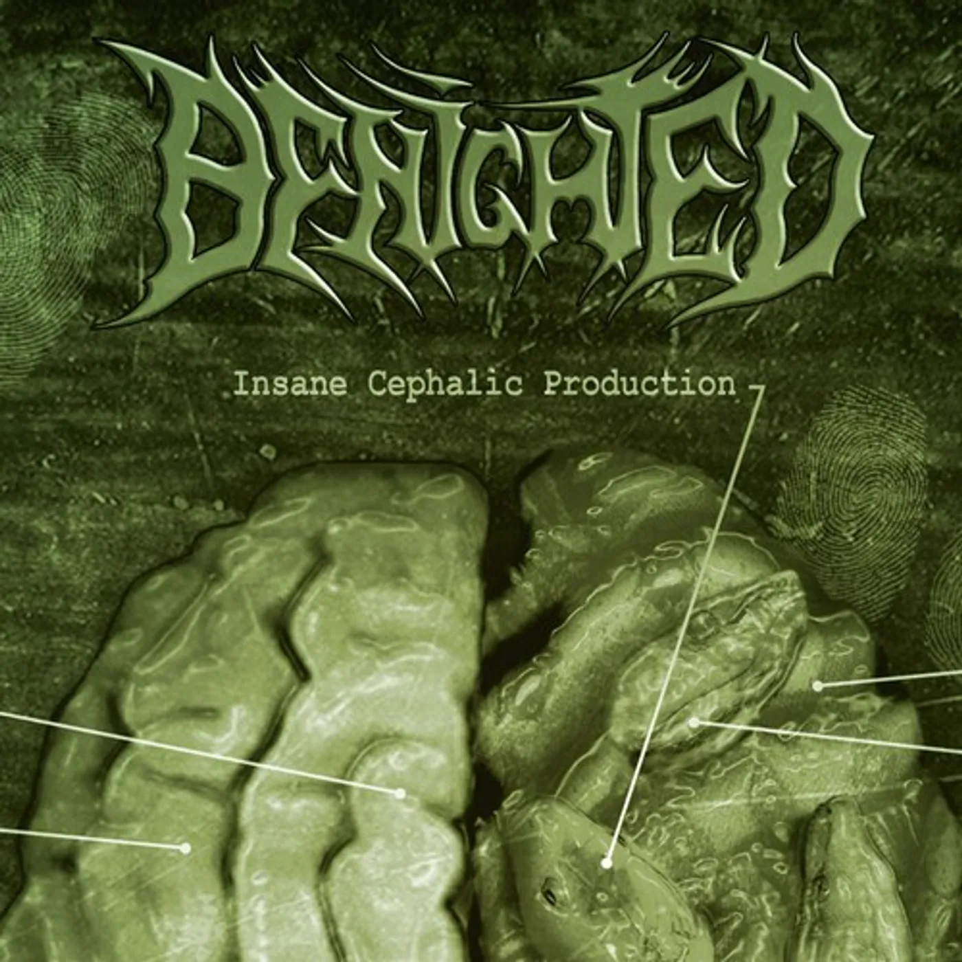 Benighted INSANE CEPHALIC PRODUCTION CD