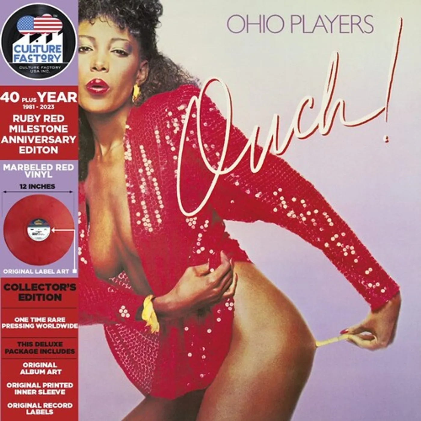 Ohio Players OUCH Vinyl Record