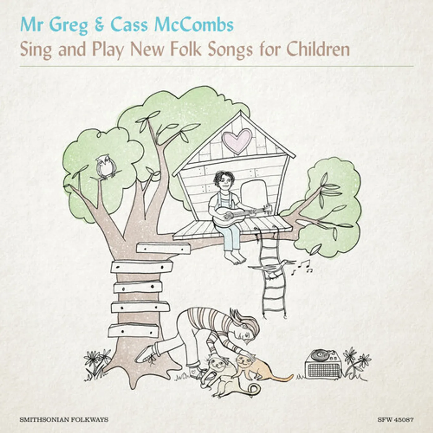 MR. GREG & CASS MCCOMBS SING & PLAY NEW FOLK SONGS CD
