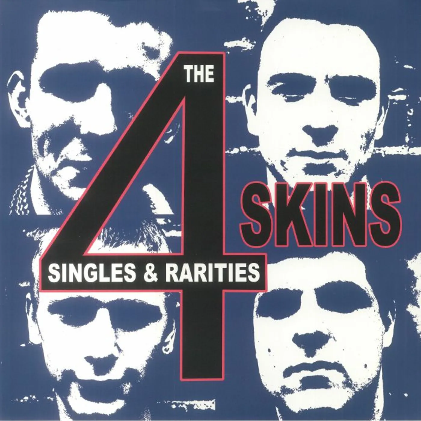 4 Skins SINGLES & RARITIES Vinyl Record