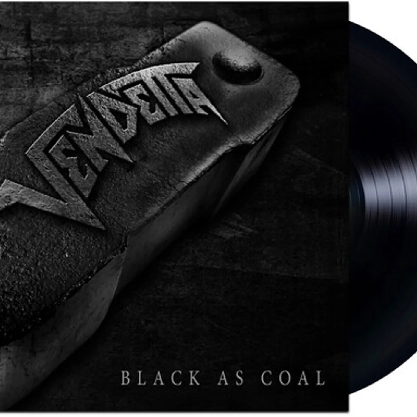 Vendetta BLACK AS COAL Vinyl Record