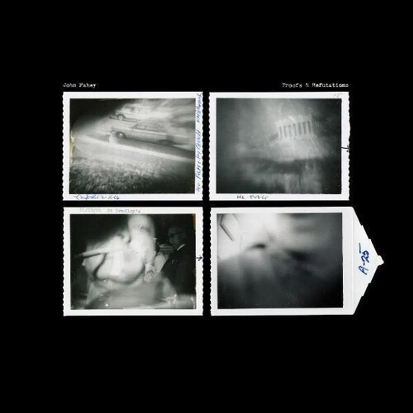 John Fahey PROOFS & REFUTATIONS Vinyl Record