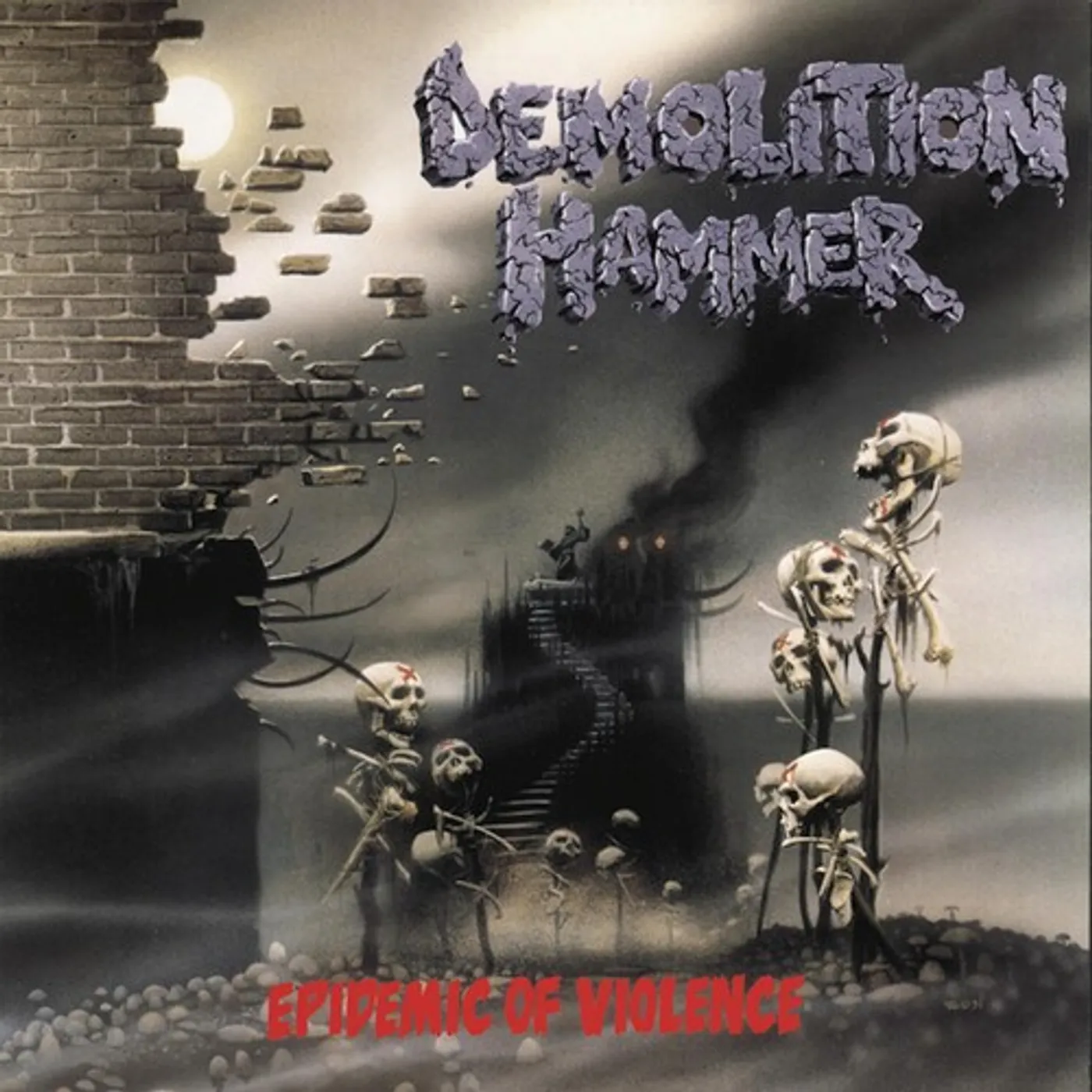 Demolition Hammer EPIDEMIC OF VIOLENCE Vinyl Record