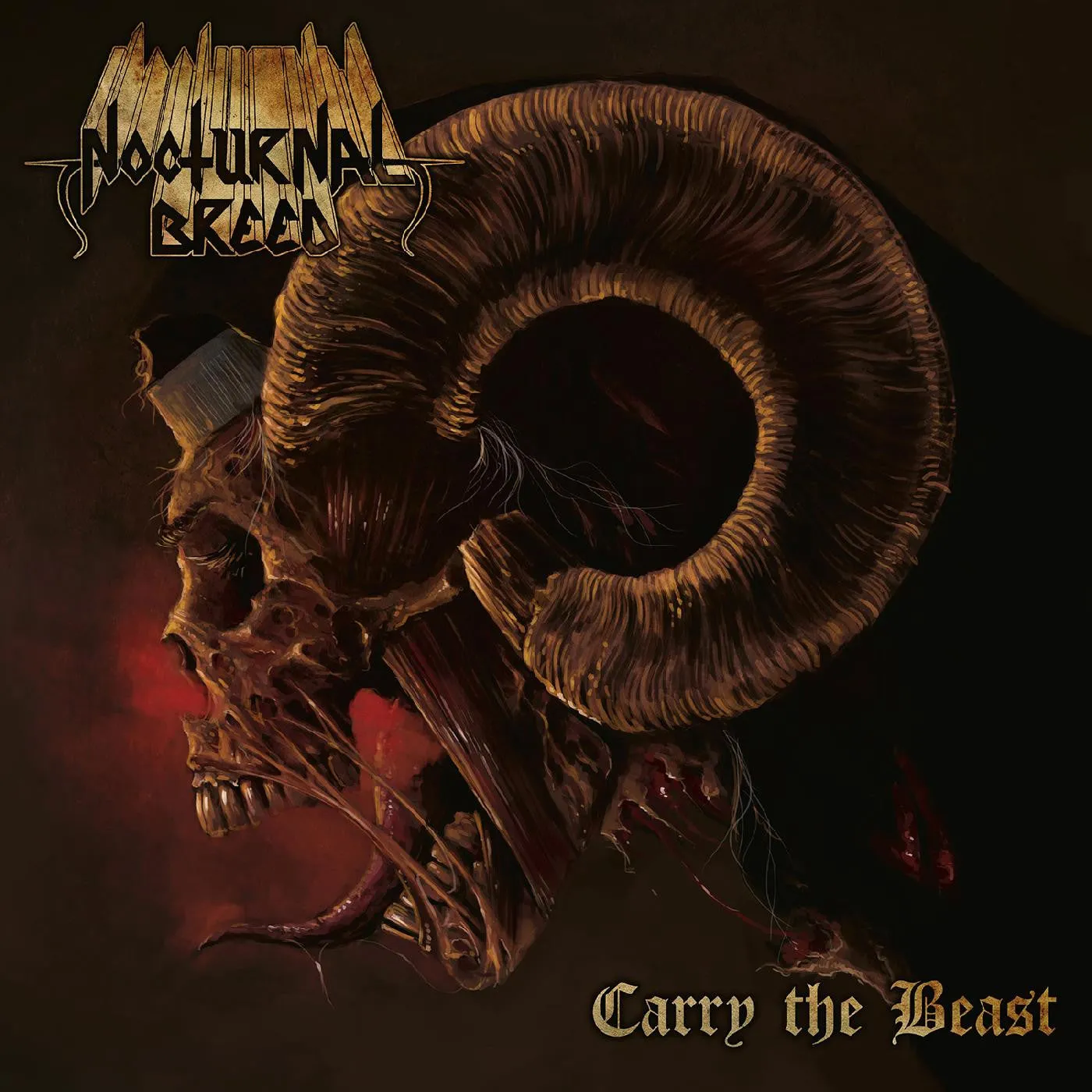 Nocturnal Breed CARRY THE BEAST Vinyl Record