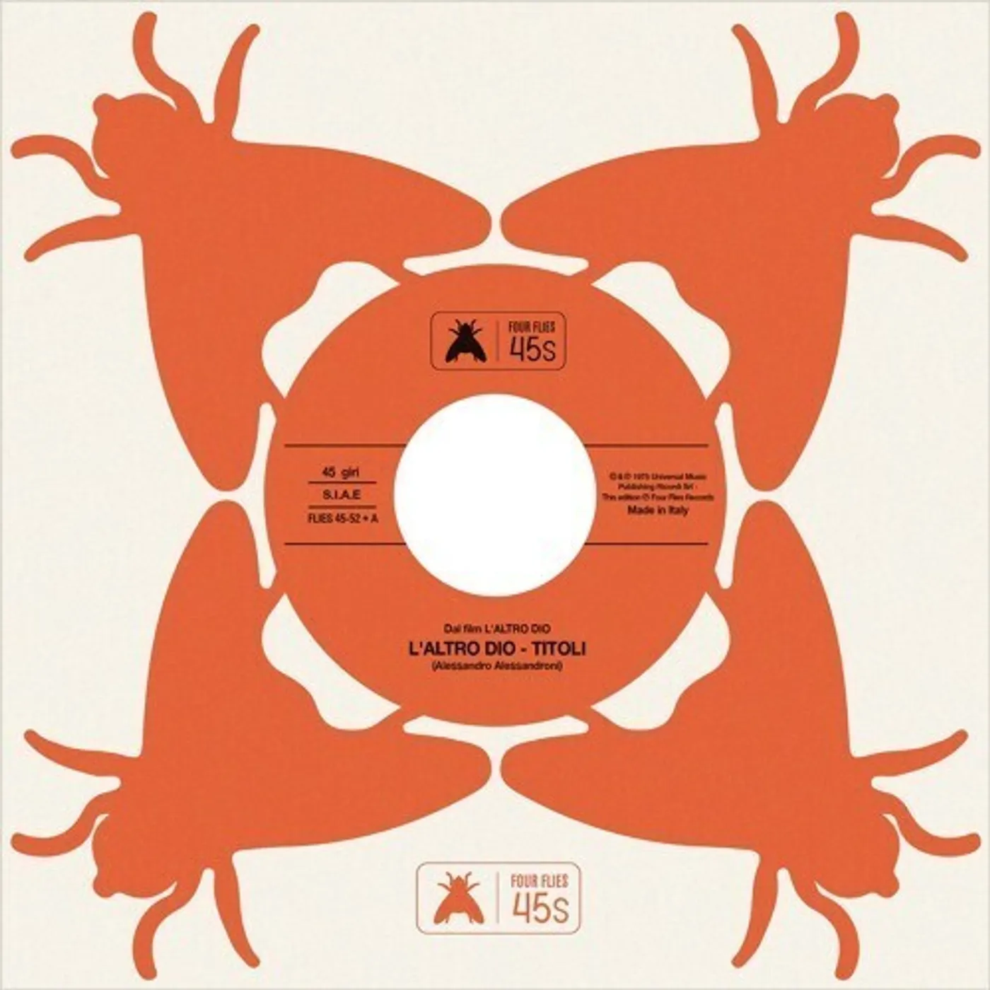 Alessandro Alessandroni L'ALTRO DIO Vinyl Record