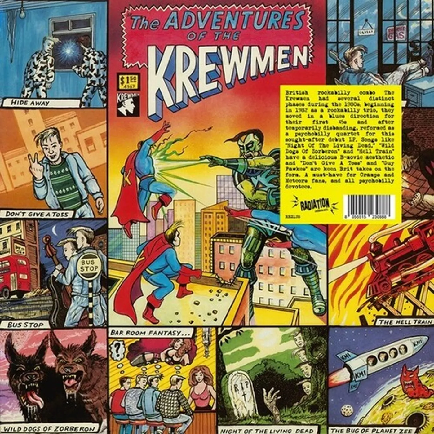 ADVENTURES OF THE KREWMEN Vinyl Record