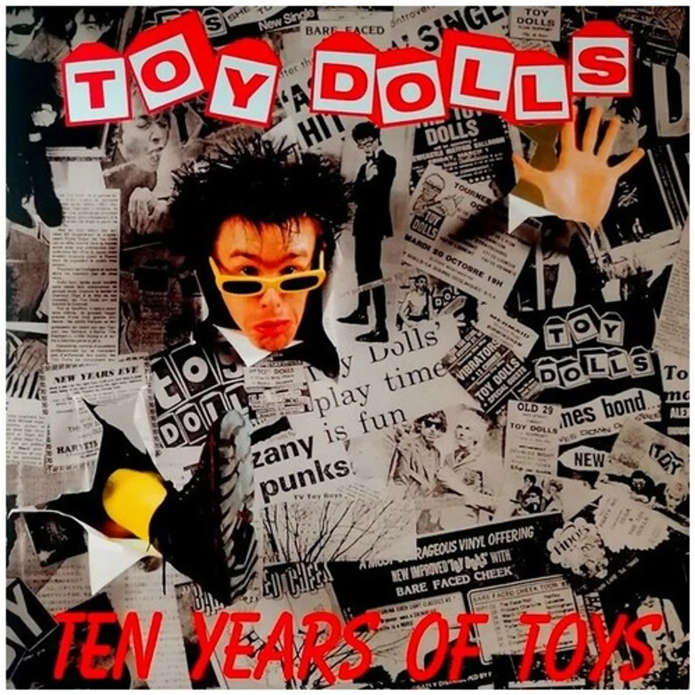 The Toy Dolls TEN YEARS OF TOYS Vinyl Record