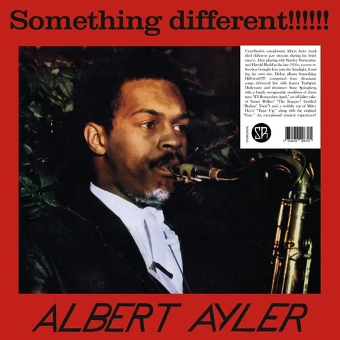 Albert Ayler SOMETHING DIFFERENT Vinyl Record