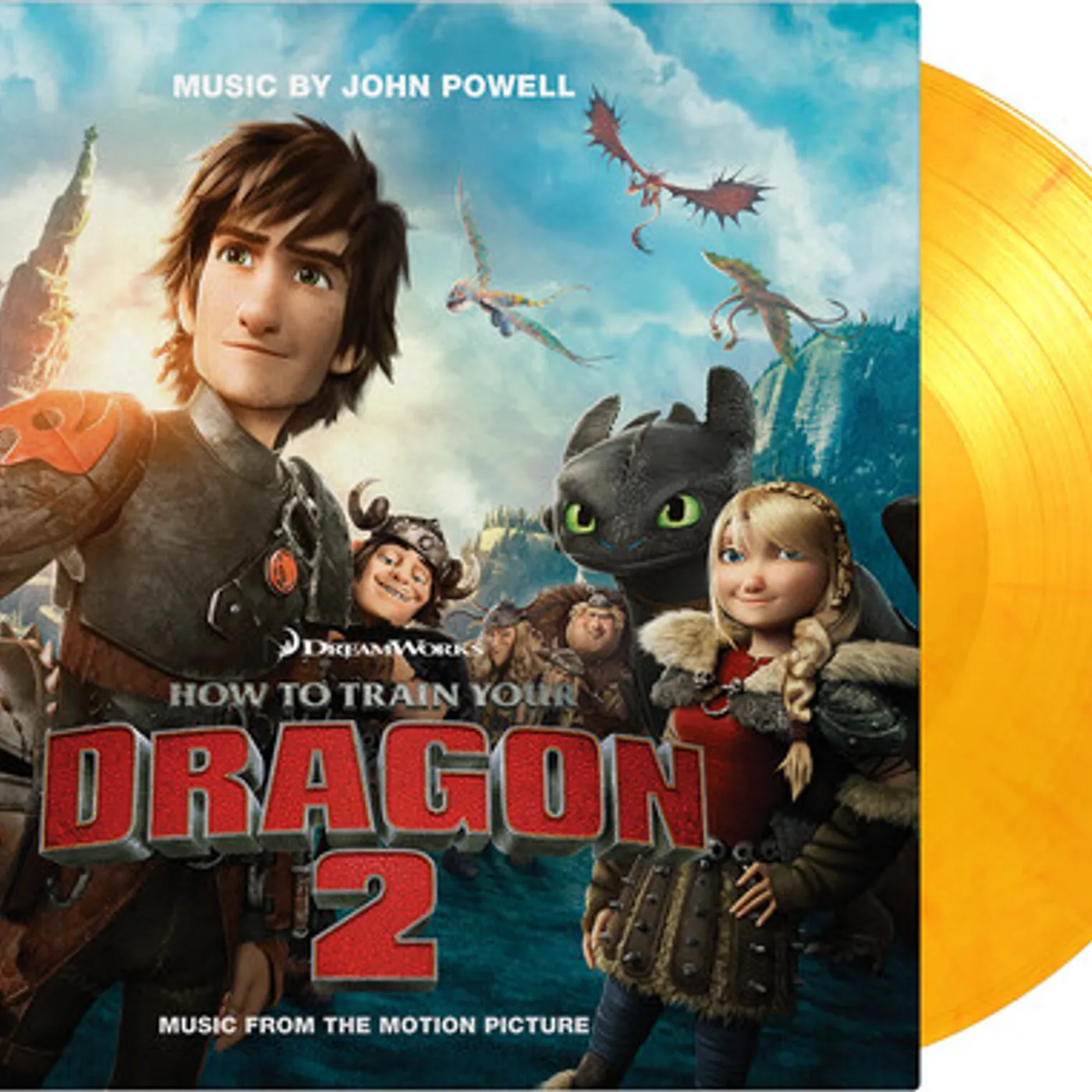 John Powell How To Train Your Dragon 2 - Original Soundtrack (2LP/Colored) Vinyl Record