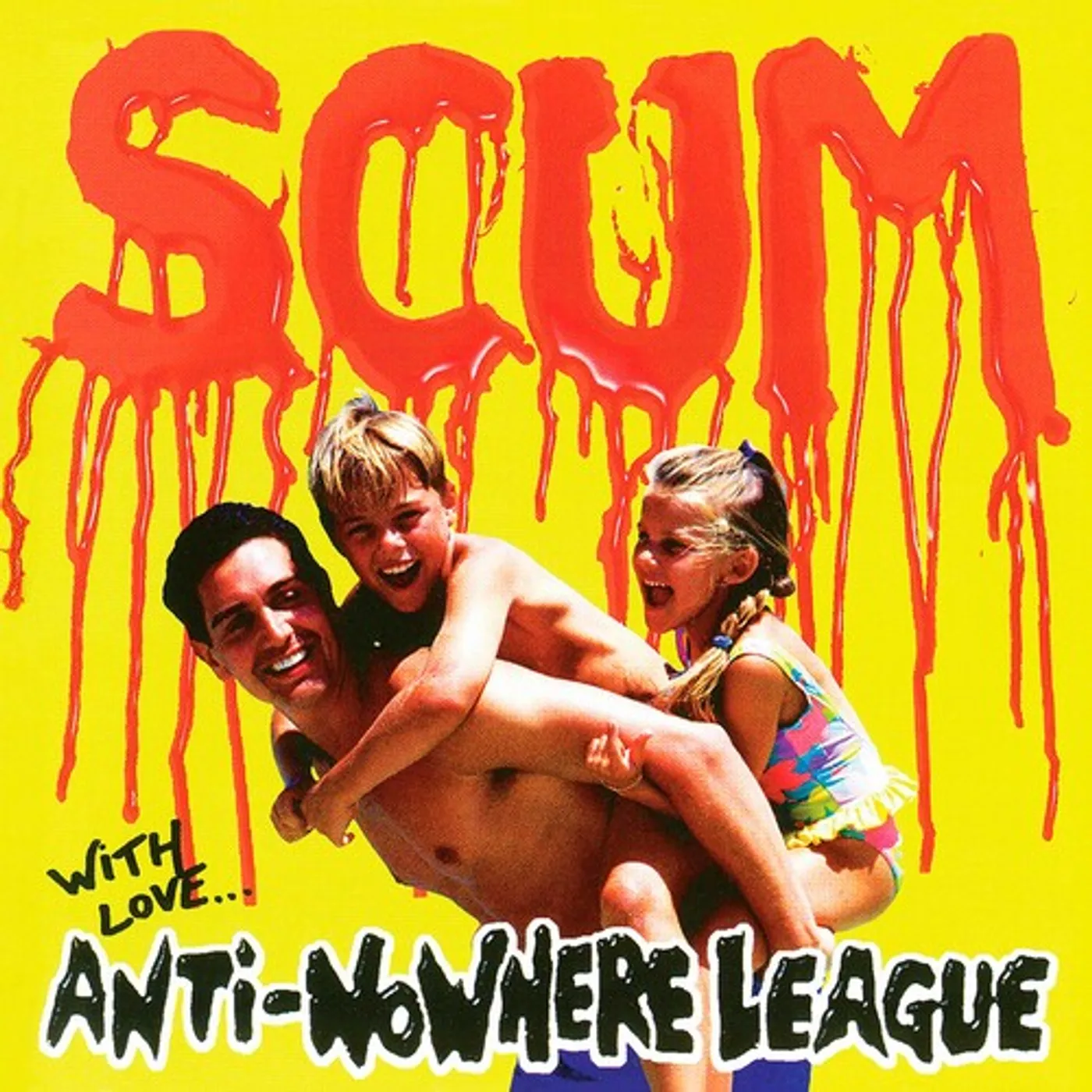 Anti-Nowhere League Scum (Red) Vinyl Record